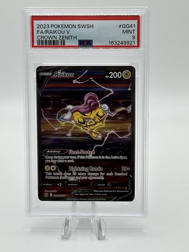 Pokémon 2023 swsh raikou v - fa/raikou,