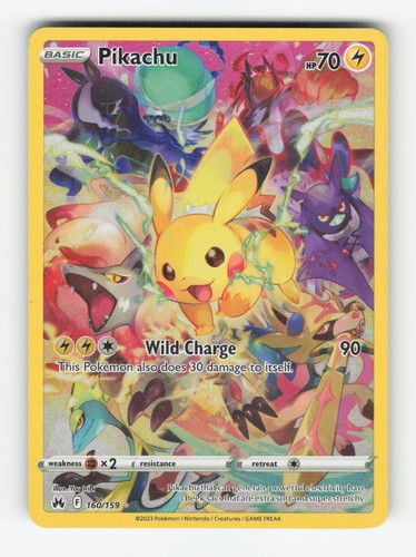 Pikachu holo secret - holo,