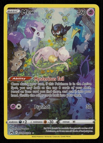 Mew holo ultra rara swsh - mew,