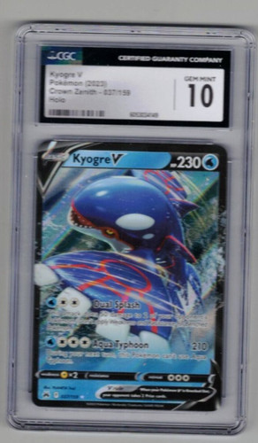 Carta pokemon kyogre - pokemon, v